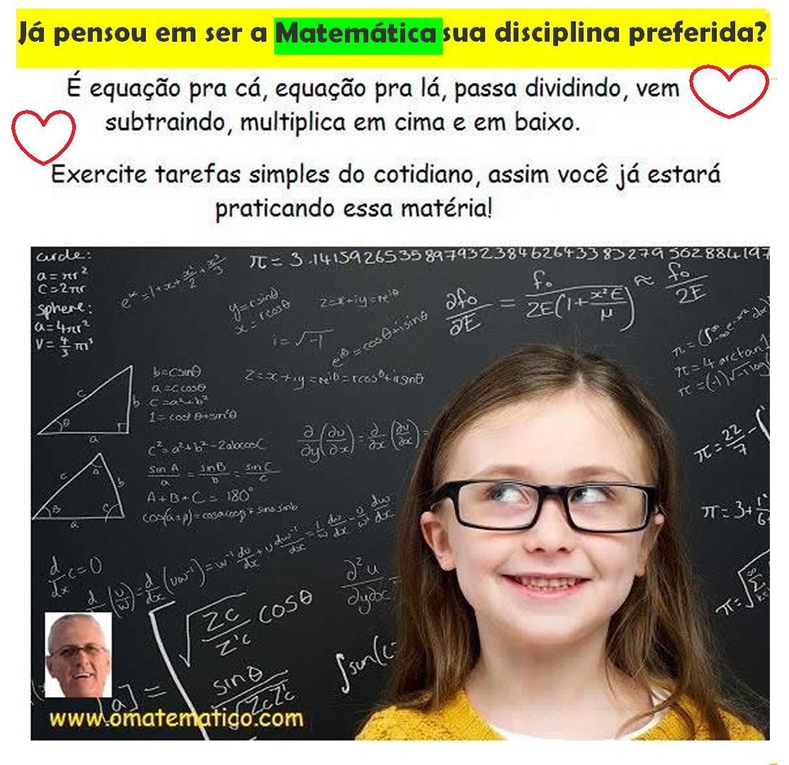 OMatematicoCom's tweet image. A #Matemática tá presente em nosso dia a dia e se familiarizar com ela em pequenas tarefas diárias como pensar
☑de quanto precisa pra comprar 5 cadernos 
☑somar o preço frutas na feira
e tudo isto ajudará a ficar cada vez ➕💪"expert"c/ números.😉  ❤📚 #matematica #preferida