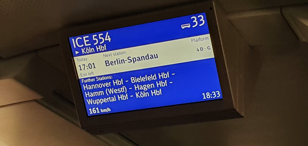 IngoSalmen's tweet photo. #ICE554 will sich innerlich einfach nicht von #Spandau lösen. https://t.co/GLUCsOwxtp