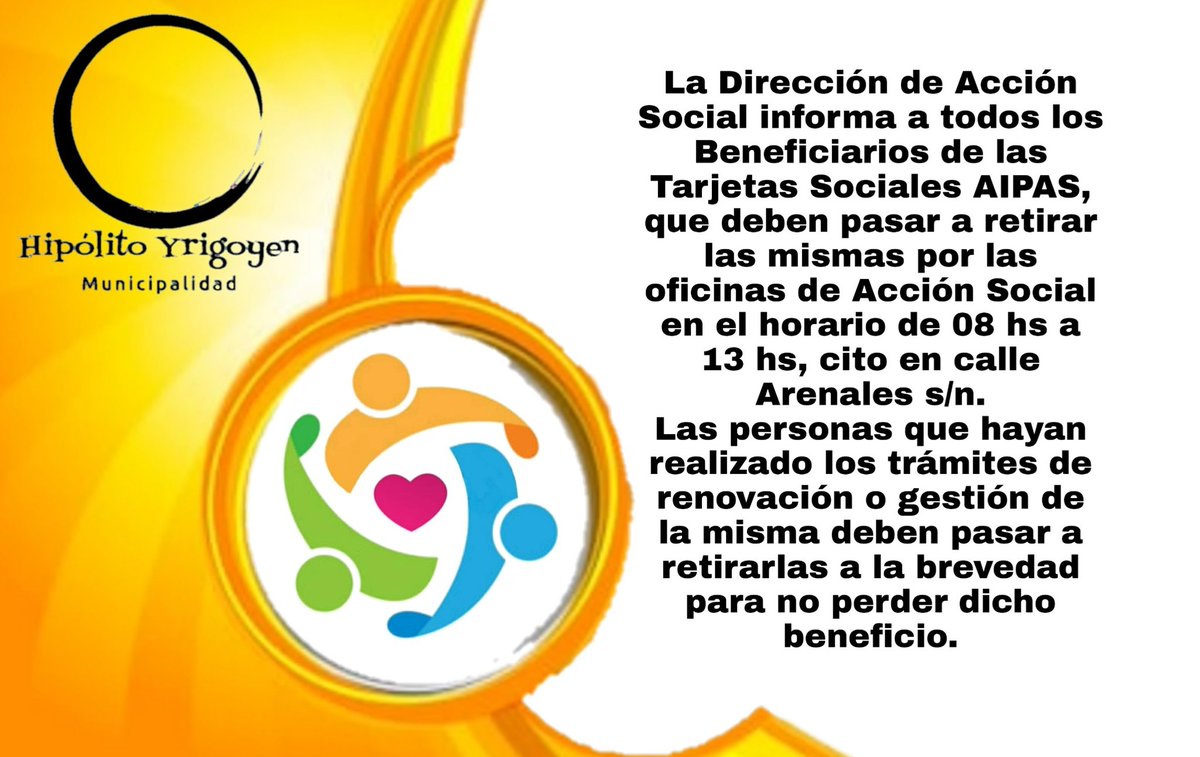 Municipalidad Hipólito Yrigoyen tweet media