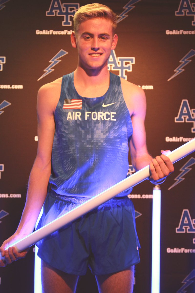 I am more than honored to announce my commitment to continue my academics and athletics at The United States Air Force Academy! Huge thank you to all my coaches, teachers, family, friends and teammates that supported me along this journey!