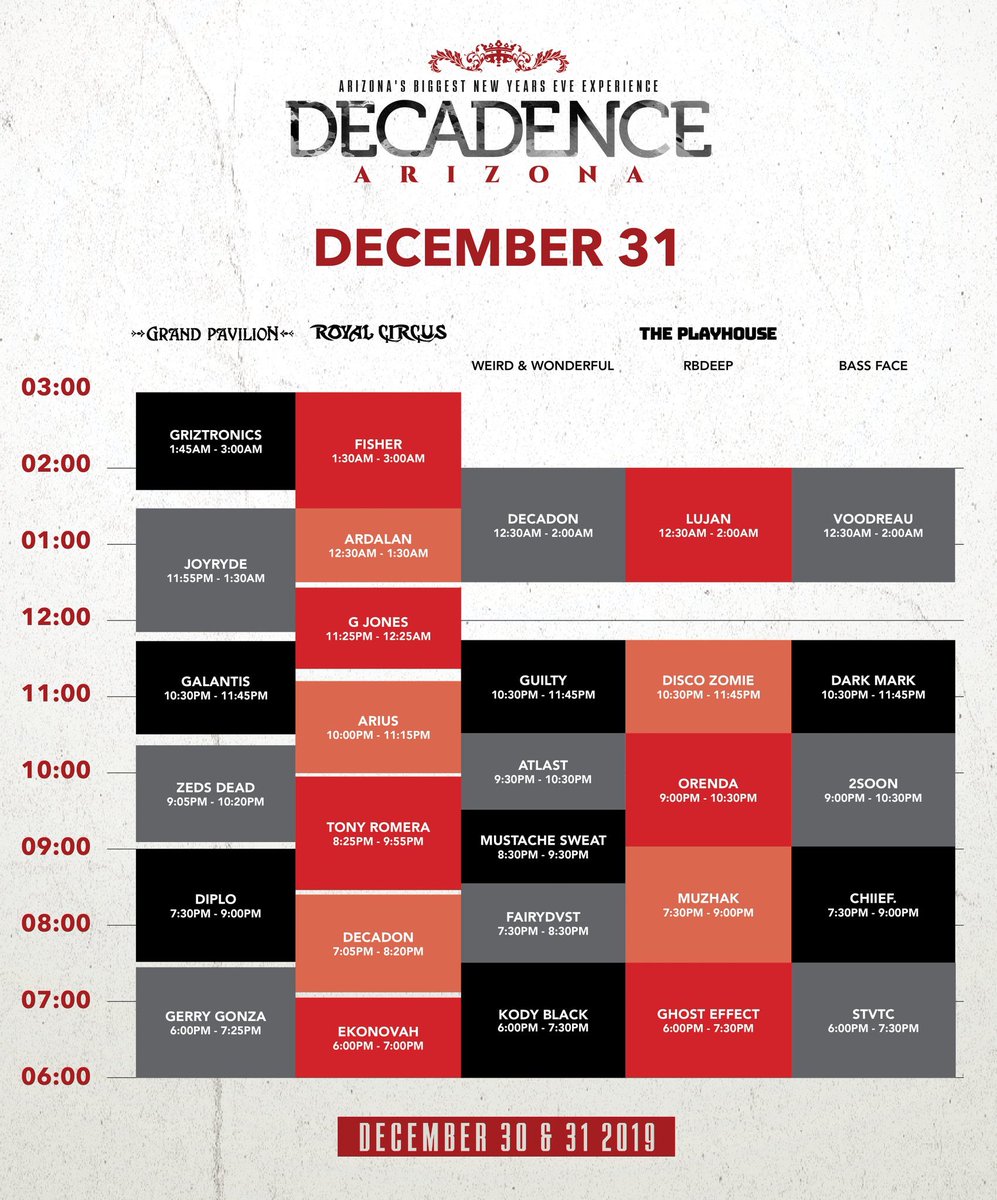 DuceAmour's tweet image. 💞💞💞💞💞💞💞💞💞💞
Decadence DAY 2 GIVEAWAY

-Rt and Follow-
For a chance to win a FREE DAY 2 PASS to Decadence AZ (December 31st) NEW YEARS EVE!

Winner will be announced December 29th
💞💞💞💞💞💞💞💞💞💞💞
