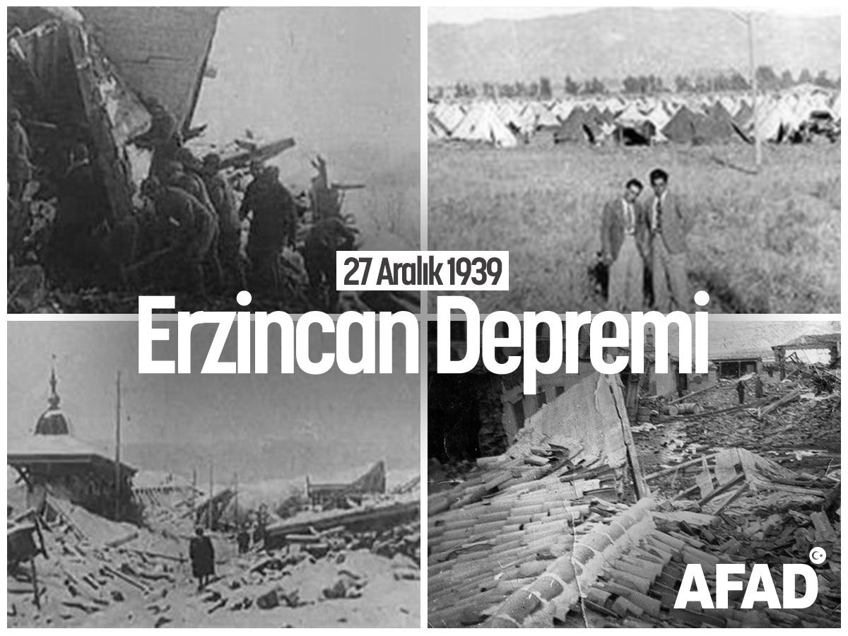 تويتر \ Av.Serkan Bayram على تويتر: "Dünya'nın büyük depremlerinden biri olan 27 Aralık 1939 Erzincan Depremi'nde hayatını kaybeden deprem şehitlerimizi rahmetle anıyorum. Rabbim ülkemize bir daha böyle acılar yaşatmasın. #ErzincanDepremi https://t.co ...