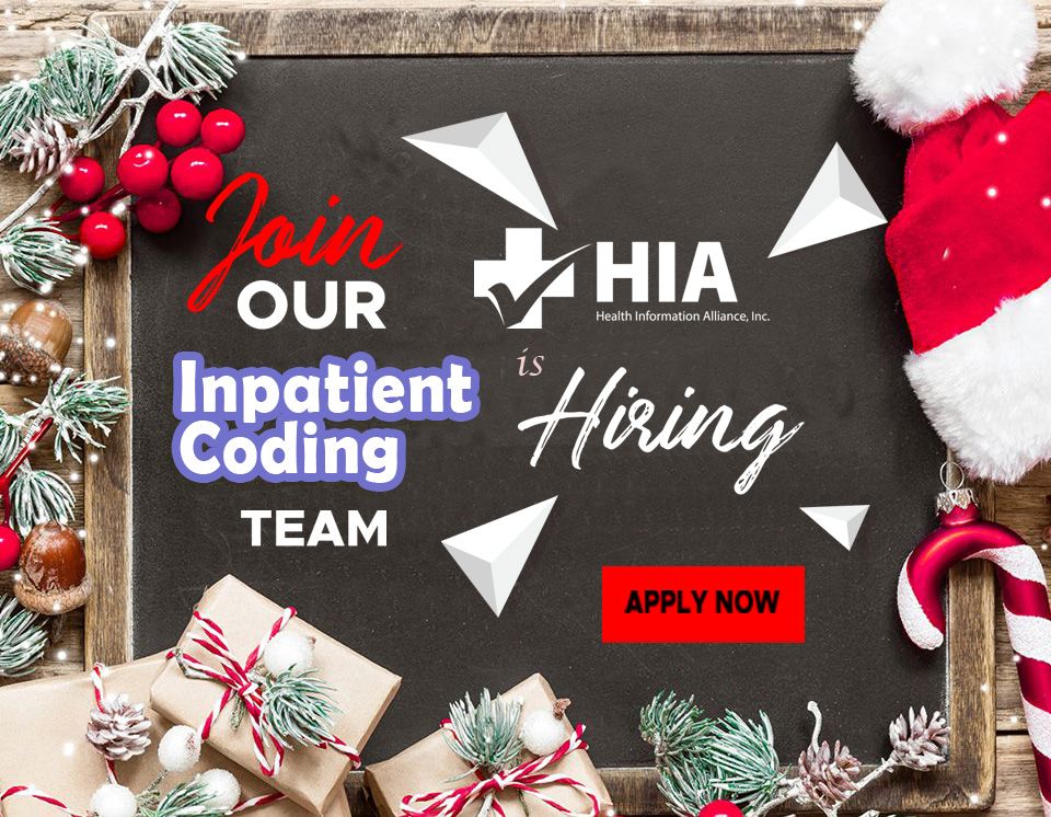 HIA_CoreMeasure's tweet image. Health Information Alliance. is seeking Part Time/PRN, In-Patient Coder for our growing Medical Coding Division. Apply healthinformationalliance.com/job-detail/pat…
#HIA #IPCoder #InpatientCoder #MedicalCoder #ICD10 #Nurse