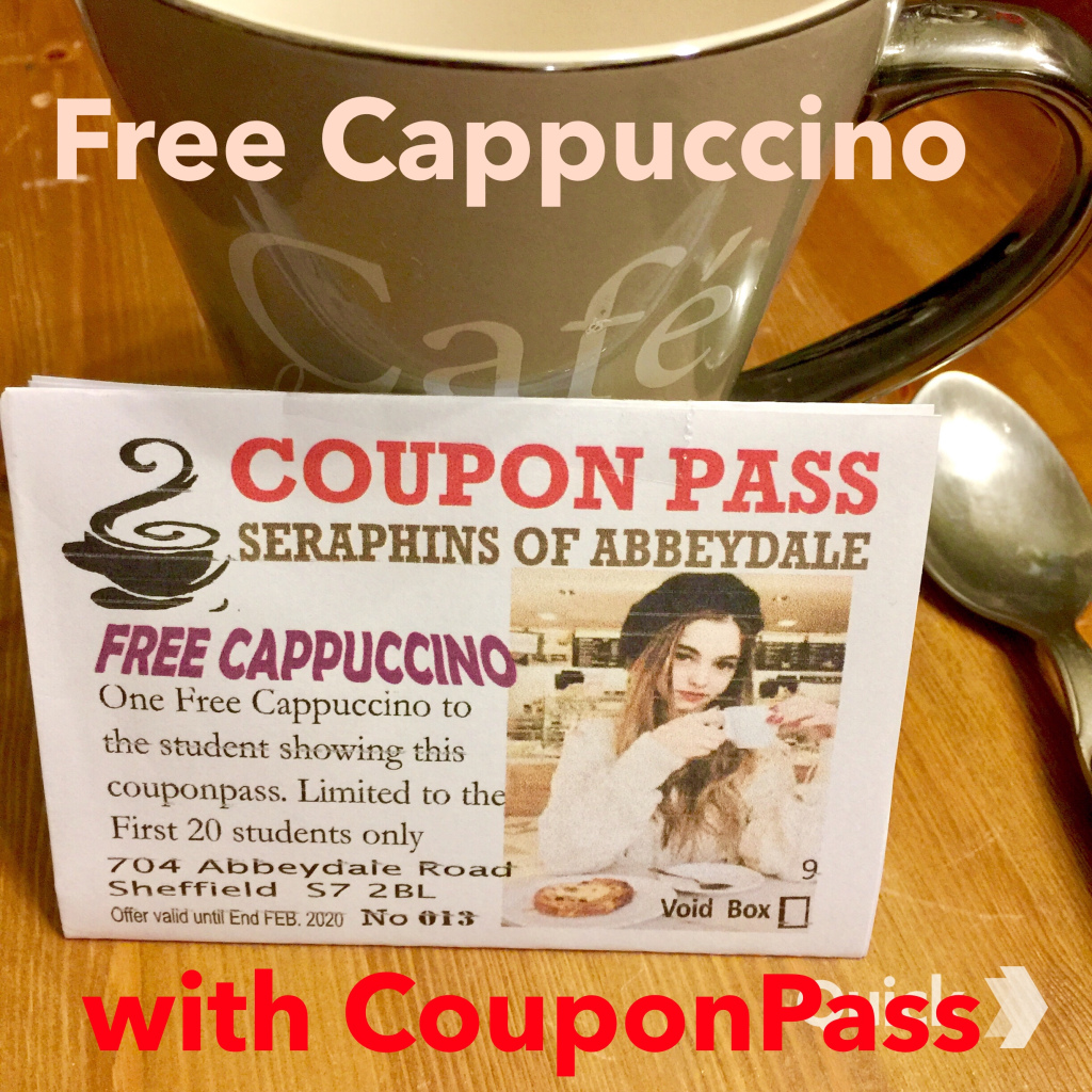 Free Cappuccino #coffee #student publicitybag.wordpress.com/2019/12/26/fre…