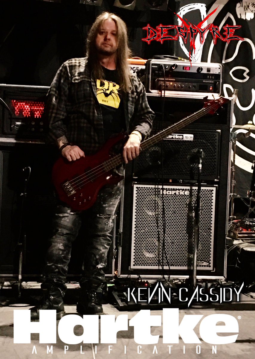 DespyreInfo's tweet photo. Kevin Cassidy for @hartke Hydrives &amp; LH1000 road rig on the @OffiLIFEOFAGONY Canada tour #hartke #metal #loa #despyre #canada https://t.co/hWpqTc9GNI