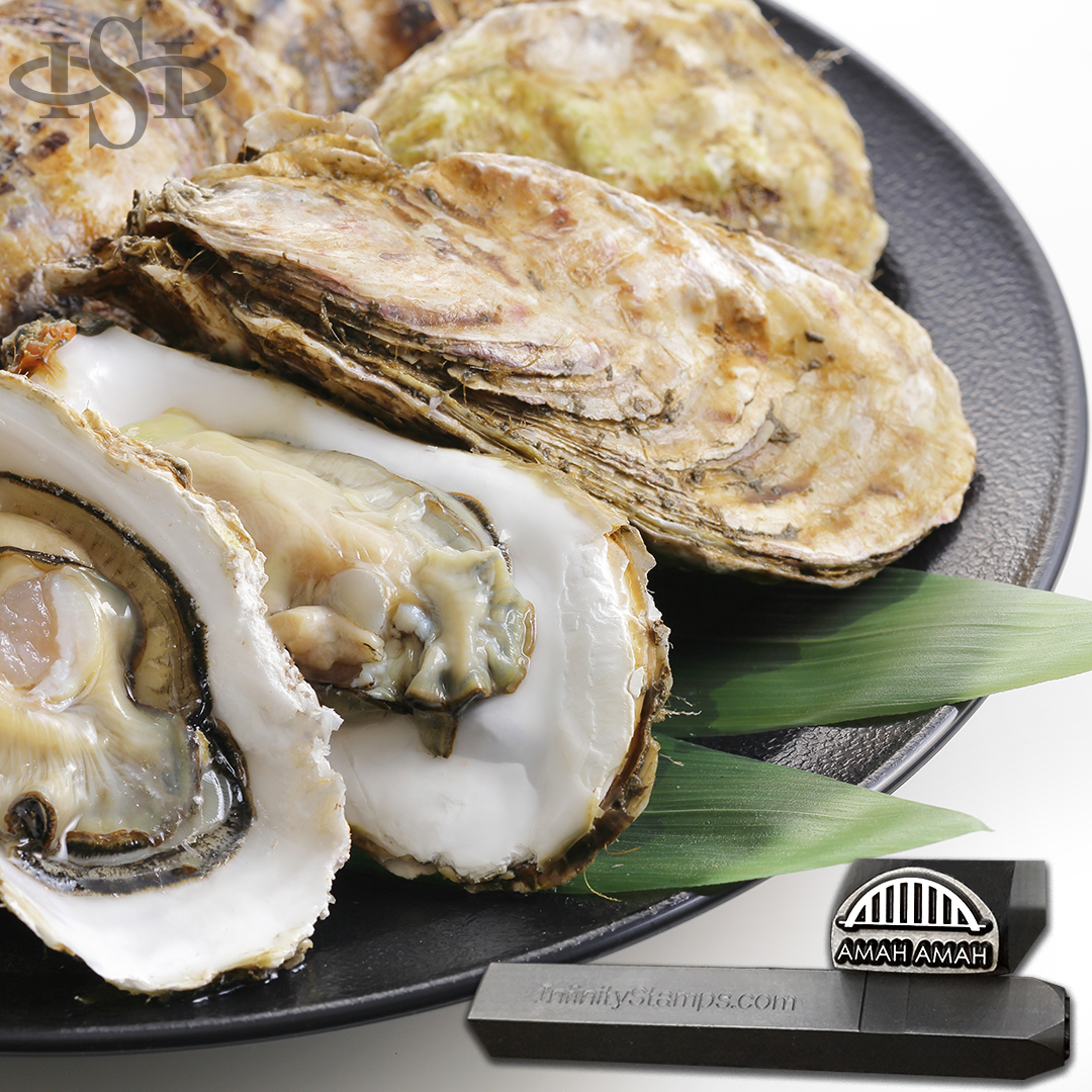 InfinityStamps's tweet photo. When Hama Hama Oysters wanted a steel stamp made with their logo, they came to us to produce it! Need to make your logo into a custom steel stamp? Visit https://t.co/wtWLHTxKjq to submit a quote through our website! https://t.co/Vwixs4tMNt