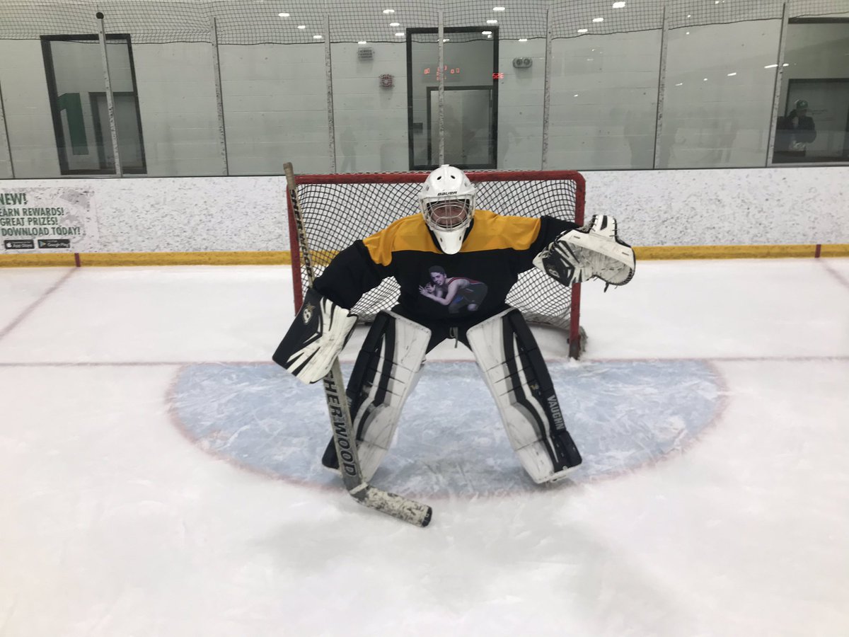 DirtyYan's tweet photo. For 3 straight years now our tendy @YanicFortier has been snubbed from the Canadian World Junior team. Honestly at this point it’s gotta be politics. There is no way a goalie of his caliber can go this long without a selection. Bullsh*t. @teamcanada #forthechain #canada https://t.co/jm6tYKxNEh