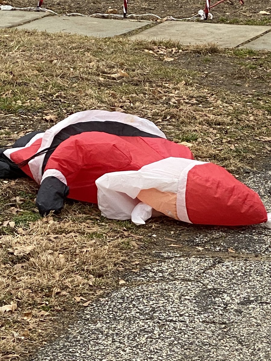 andymilonakis's tweet image. Look what you greedy people did to Santa. Take take take,
Give me give me, I want I want