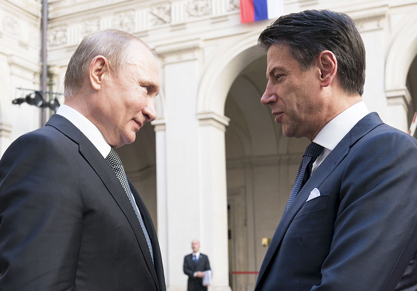 Putin_Mania's tweet photo. #Libia, lunga telefonata tra #Putin e #Conte  
https://t.co/MOBbsFmUBc https://t.co/v0AiktWyzK