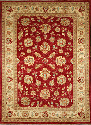 Ziegler carpets are made in Kabul and northern regions of Afg. They are called "Ziegler" after the Anglo-Swiss company "Ziegler&Co", the first one to bring these carpets to Europe after the First Anglo-Afghan War.