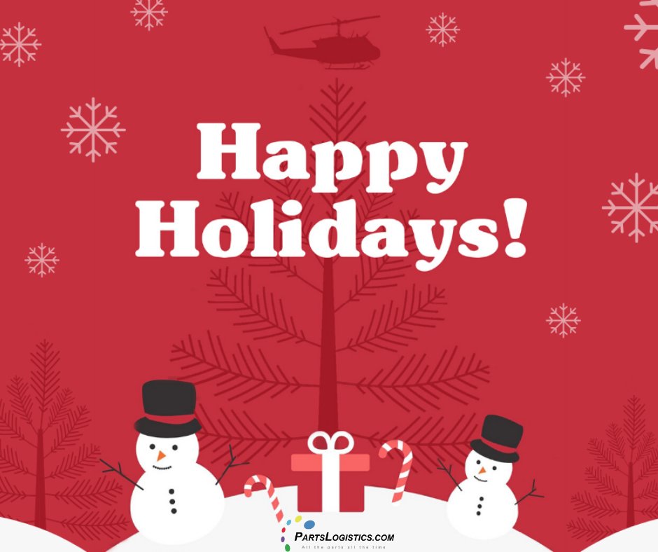 PartsLogistics's tweet image. Friendly reminder our office is closed until January 2, 2020. ☃️