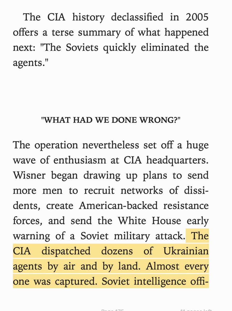 CIA for years dropped anti-communist agents into Eastern Europe where they were immediately captured and killed. The alcoholic CIA official responsible for giving the coordinates away was promoted to head of counter-intelligence.