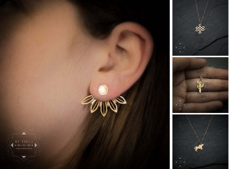 ByYaeli's tweet photo. floral leaf ear jacket, botanical gold stud #jewelry #earrings @EtsyMktgTool https://t.co/nDQhbIHCJ2 #earjacket #leafearrings https://t.co/q829wjDYif