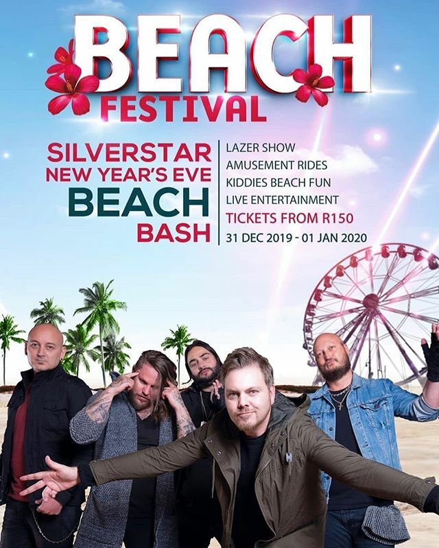 Credit to <a href="/prime_circle/">Prime Circle</a> : Let’s end 2019 off with a beach bash at Silverstar 🎉 join us for a night you will remember. Tickets available at Computicket.com or click on link in our Instagram profile 🤘🏽🍾