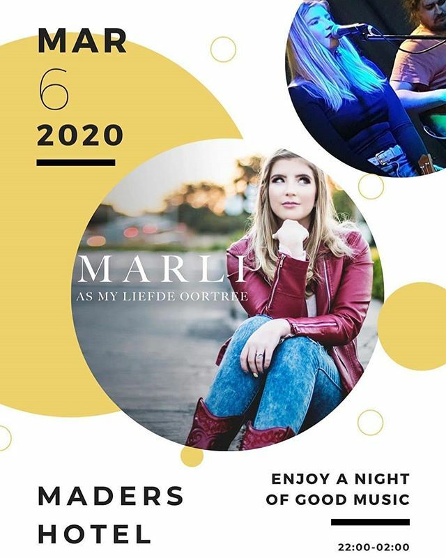 Credit to @marlimusieksa : Teken dit solank aan in jou dag boek voor jy die pret mis. #blessed #gig #musician #singersongwriter #marlibarnes #marlimusieksa #localislekker #glorytogod