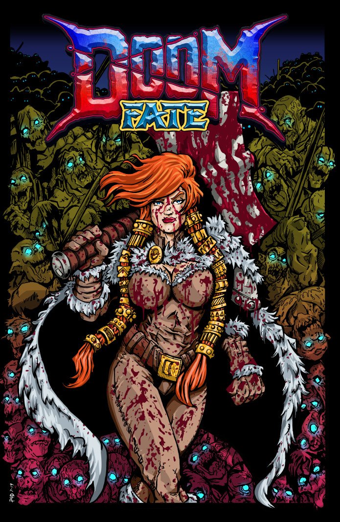 FillPops's tweet photo. Got some extra Money after Xmas? Go back @Passion4Drawing's awesome book #DOOMFATE
and check out his coloring book you can get through his campaign aswell!
#crowdfunding #promotecomics #comicsgate
https://t.co/fGdPGQKfl9 https://t.co/02ad4A8Mm5