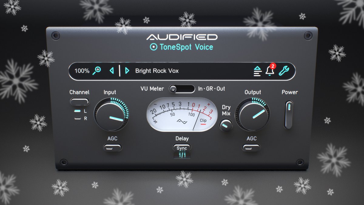 Have you had a chance to try our new ToneSpot Voice Express?🎤😊 It is full of well thought out presets, that will improve your vocal tracks in an instant 🎧

Check out the free demo or purchase the full version for only $19 here👉 shop.audified.com/products/tones…