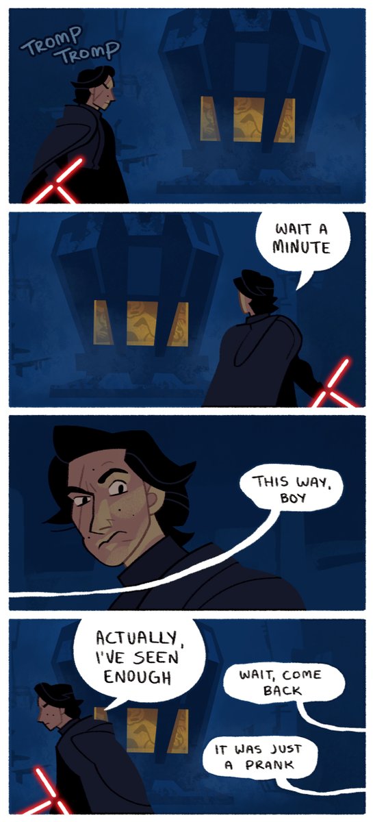 he took it pretty well all things considered #TheRiseOfSkywalker 