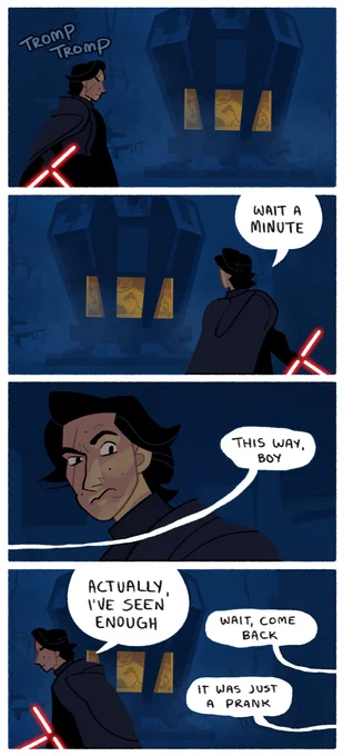 he took it pretty well all things considered #TheRiseOfSkywalker 