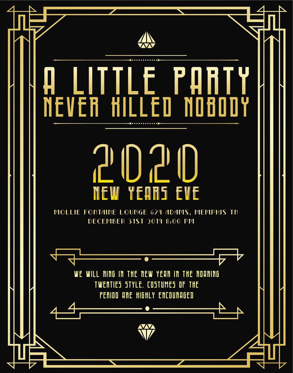 binaryfx's tweet image. NYE at Mollie Fontaine Lounge. It is going to be a swinging good time. #nye #memphis #tn #2020 #dance #music #swing #house #electroswing