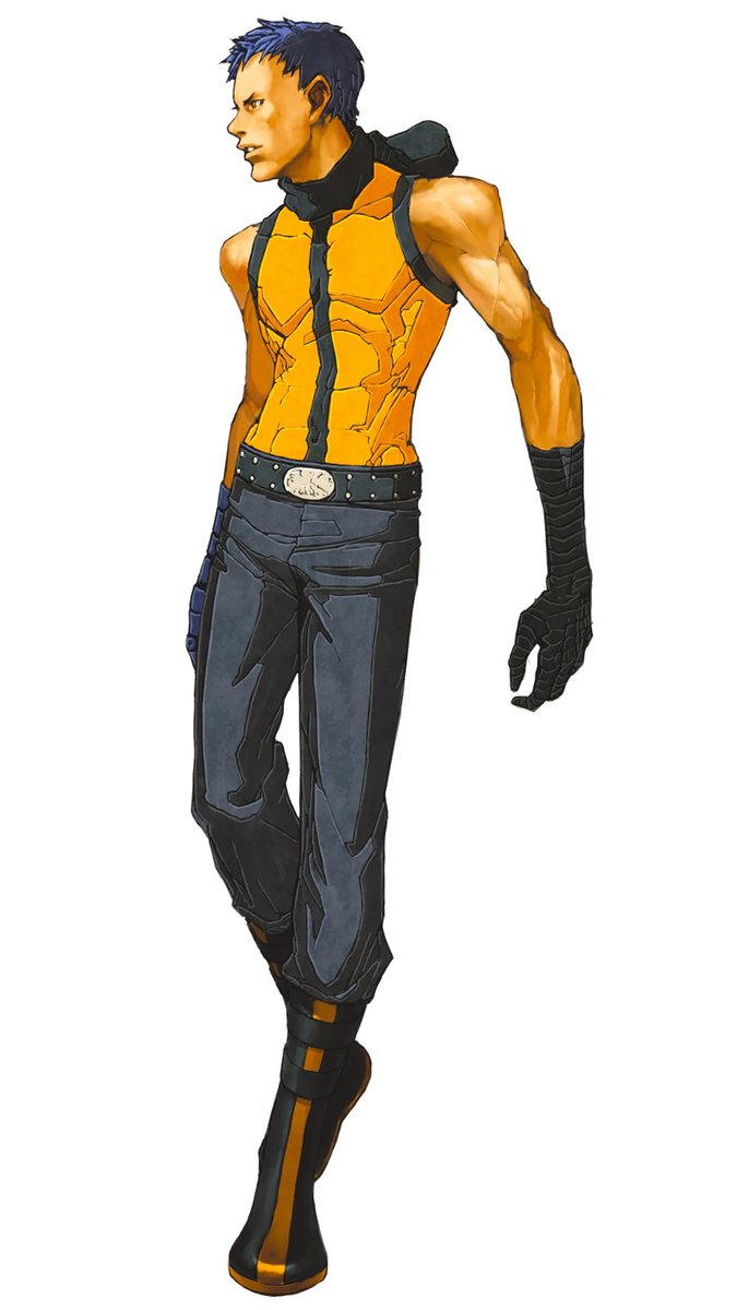 K9999Age: 16Country: ???Team: NESTS TeamOrigins: KOF 2001the 9999th attempt at a kyo kusanagi clone, K9999 is considered the "perfected" specimen. he doesn't actually know that he's a clone, though. he considers k' to be his ultimate rival and hates him with a passion.
