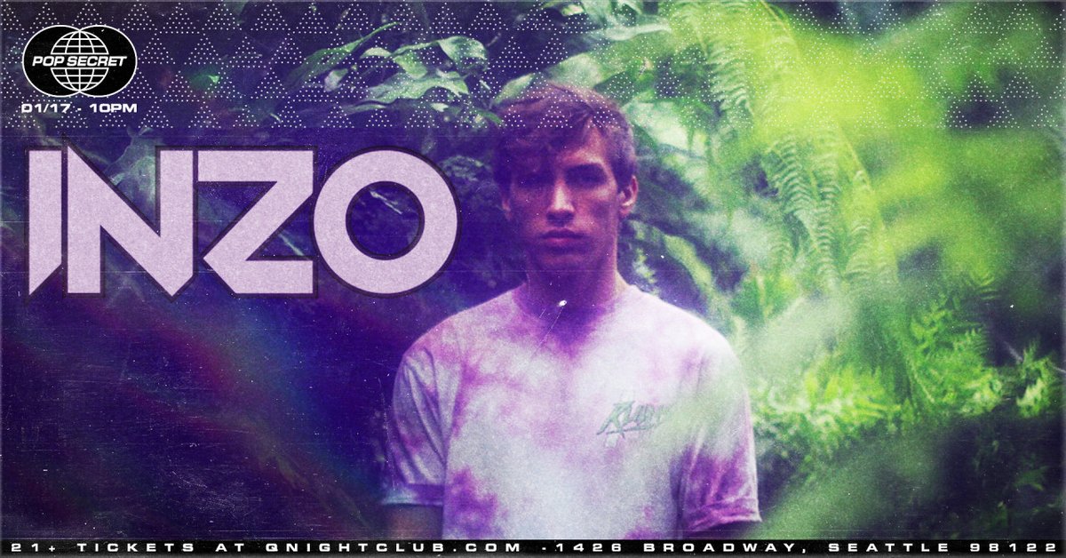And the 2020 announcements don’t stop! Joining us on January 17th will be <a href="/Inzo_Music/">⧩ INZO ⧩</a> at <a href="/qnightclub/">Q Nightclub</a>! 🥳 

Get your tickets: torchly.io/qinzo