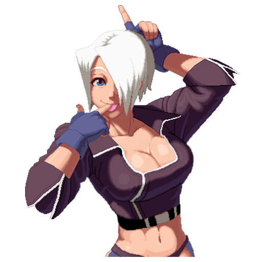 ANGELAge: 19Country: MexicoTeam: NESTS Team/Mexico TeamOrigins: KOF 2001originally an agent of NESTS, angel entered the tournament in order to keep an eye on K9999. she later leaves NESTS and pretty much vanishes, but ramon convinces her to be on his team in kofxiv.