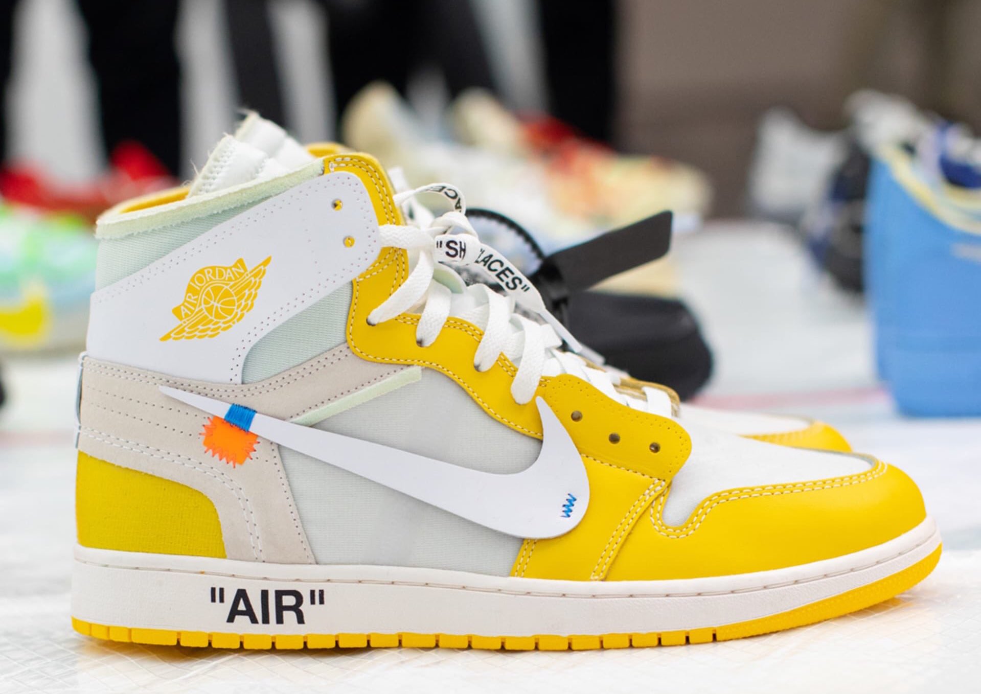 canary yellow jordan