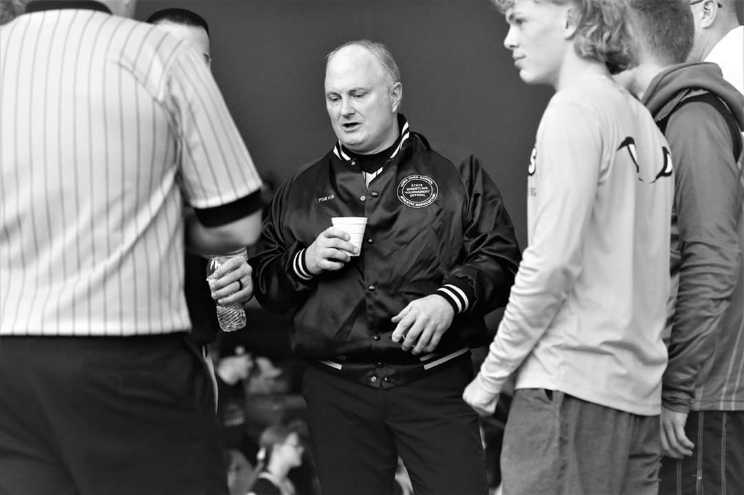 Maybe the last quiet Thursday of the winter tonight. No wrestling meets, so that means referees such as Jim Torvik get to have an extended coffee bresk