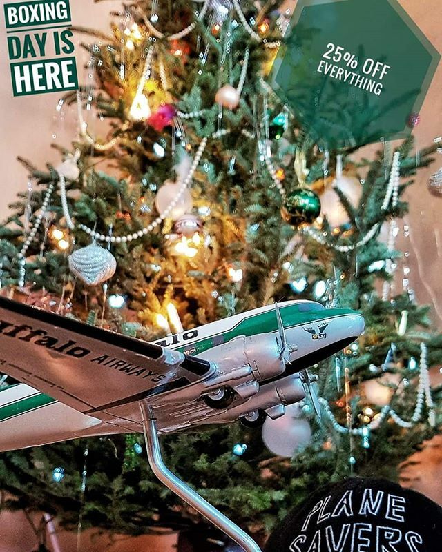 25% OFF FOR BOXING DAY AND THE DAY AFTER
IT'S BOXING DAY AGAIN! AND THAT MEANS DISCOUNTS, SALES AND GREAT OFFERS! VISIT US AT BUFFALOAIRWEAR.COM AND USE THE CODE BOXINGDAY WHEN YOU CHECK OUT AND A 25% DISCOUNT WILL BE APPLIED TO YOUR ORDER! GET Y… ift.tt/2EXbvTI