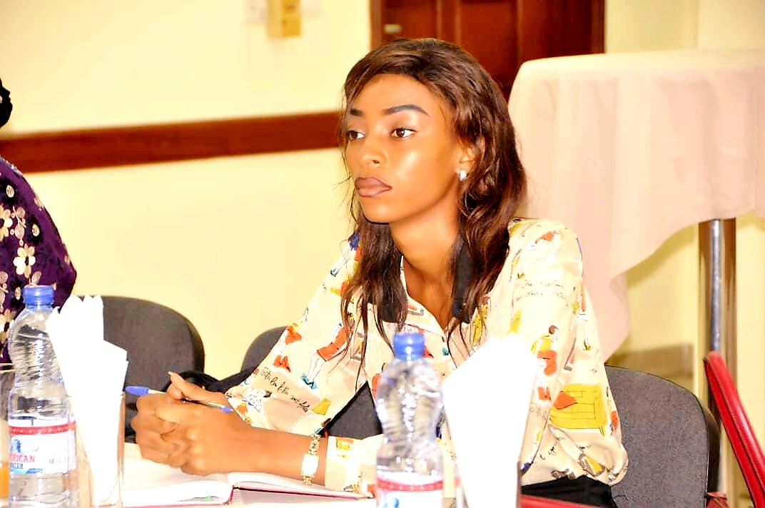 mukeba_n's tweet photo. Invité par l'#Union_Africaine pour la séance d'ouverture de l'#atélier_de_jeunes_leaders, genre, instruments africains... aux côtés des grandes dames telle que l'#Honorable_Christelle_Vuanga, un honneur. @LMushikiwabo @MukebaKalengay @DeniseNyakeru @rkitsita @_AfricanUnion https://t.co/sVEhnNKOve