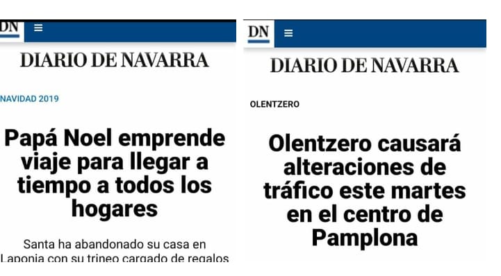 PAPA NOEL emprende viaje
OLENCHERO altera el tráfico 

A ver si os queda claro ya...
Jijijiji 🤭🤭