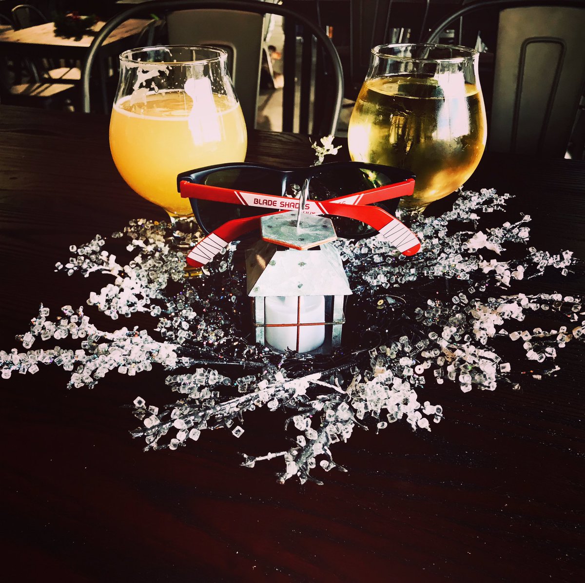 HikingWarrior81's tweet photo. After Christmas spirits with family and new friends. #nextlevelbrewery #bladeshades #knoxvilletennessee #oldtown https://t.co/DNPCIUfKVi