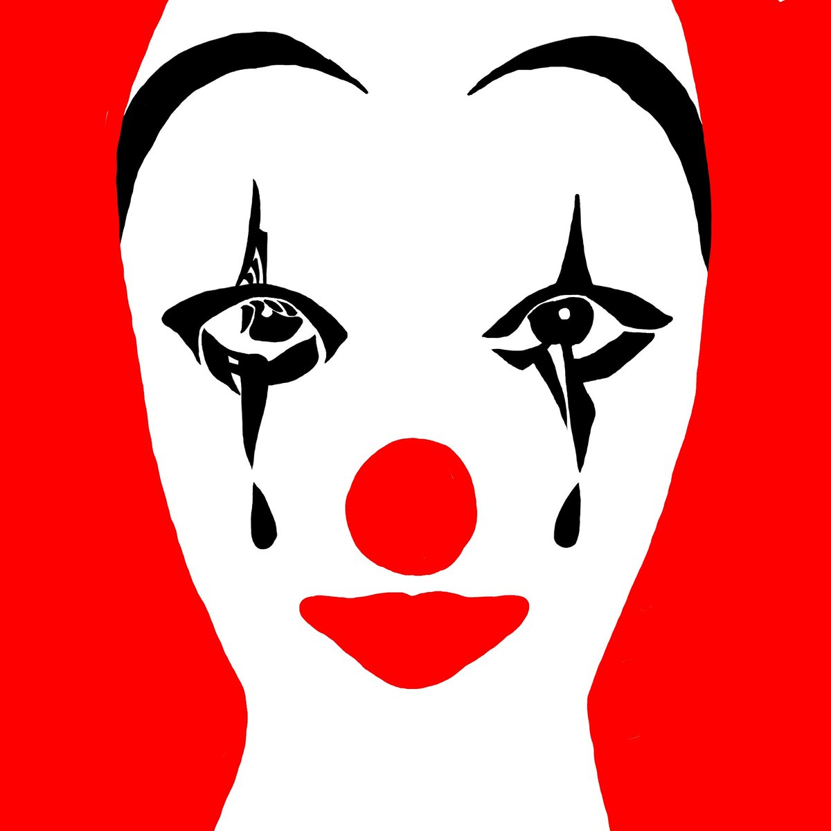 目は口ほどにものを言う 『愛哀』ピエロ #ピエロ #感覚ピエロ #目は口