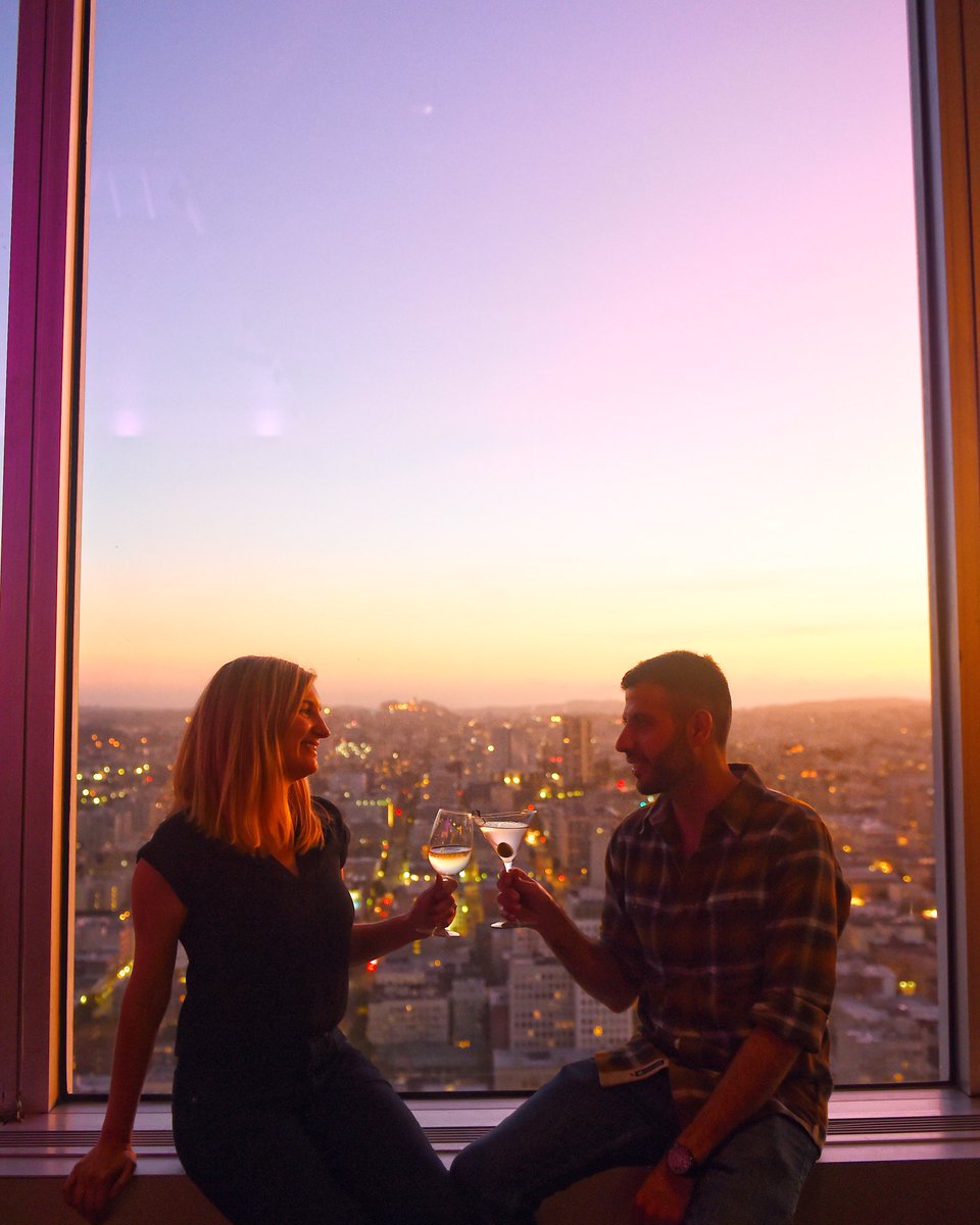 Sunsets at Cityscape never disappoint. #CityscapeSF #HiltonSFUnionSq
