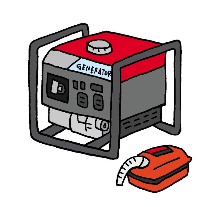 発電機のtwitterイラスト検索結果 古い順