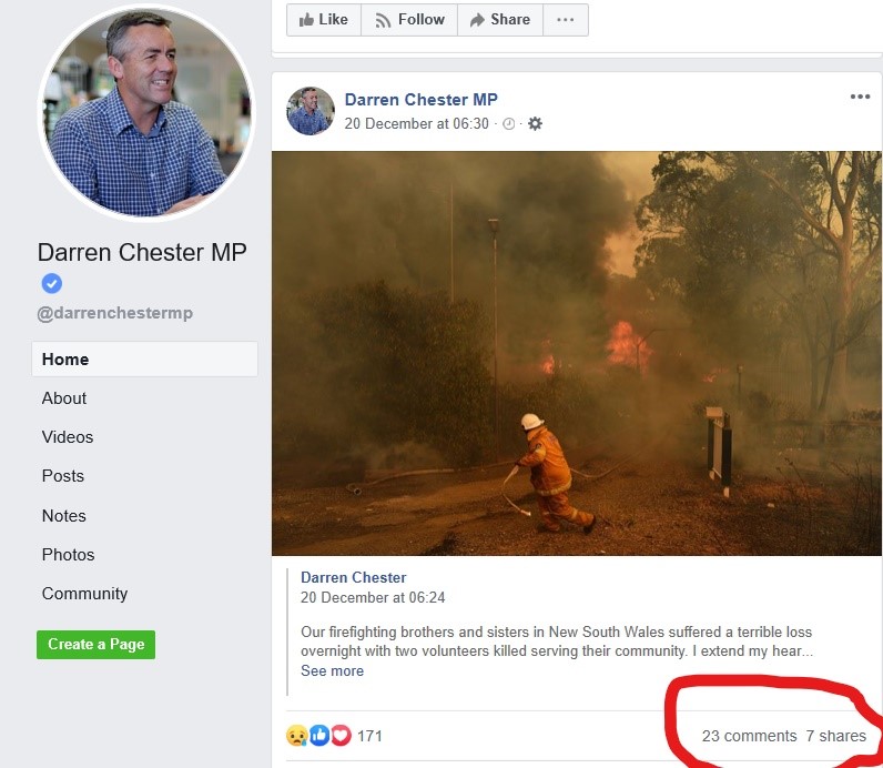 1Swinging_Voter's tweet photo. Nobody likes a liar Darren.
He just told #THEIRABC he had 100's of comments after putting this out five days ago.
#NSWPOL #SPRINGST WOW! https://t.co/PbVuVfEI1m