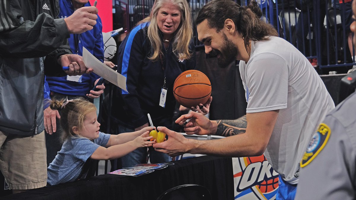 okcthunder's tweet photo. This is the wholesome 🐥 content we're here for. https://t.co/HPd2KaTp0f