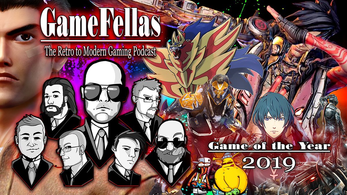 zfunk007's tweet photo. Here's Episode 12 of @GameFellasCast! Our BEST &amp; WORST games of 2019! Also for the first time, the entire crew is together! @TheRealShepherb @Braselspective @ithinkibrokeit @Mark_MSX_ @justinday82 &amp; @Megalomania85 

Audio: https://t.co/5orYoR55M0

Video: https://t.co/X0mLWd9Ze3 https://t.co/dJVzreHRyo