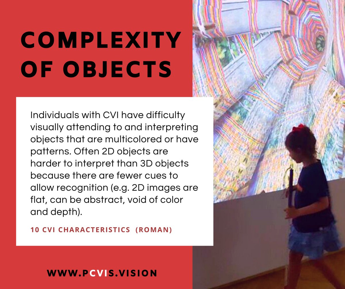 PCVIS_vision's tweet photo. The 10 Days of #CVI
#PCVIS #10characteristics #vision
https://t.co/bm7xTAnGmi https://t.co/pk7uYXBipF