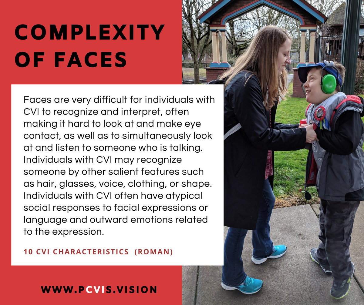 PCVIS_vision's tweet photo. The 10 Days of #CVI
#PCVIS #10characteristics #vision
https://t.co/bm7xTAnGmi https://t.co/pk7uYXBipF