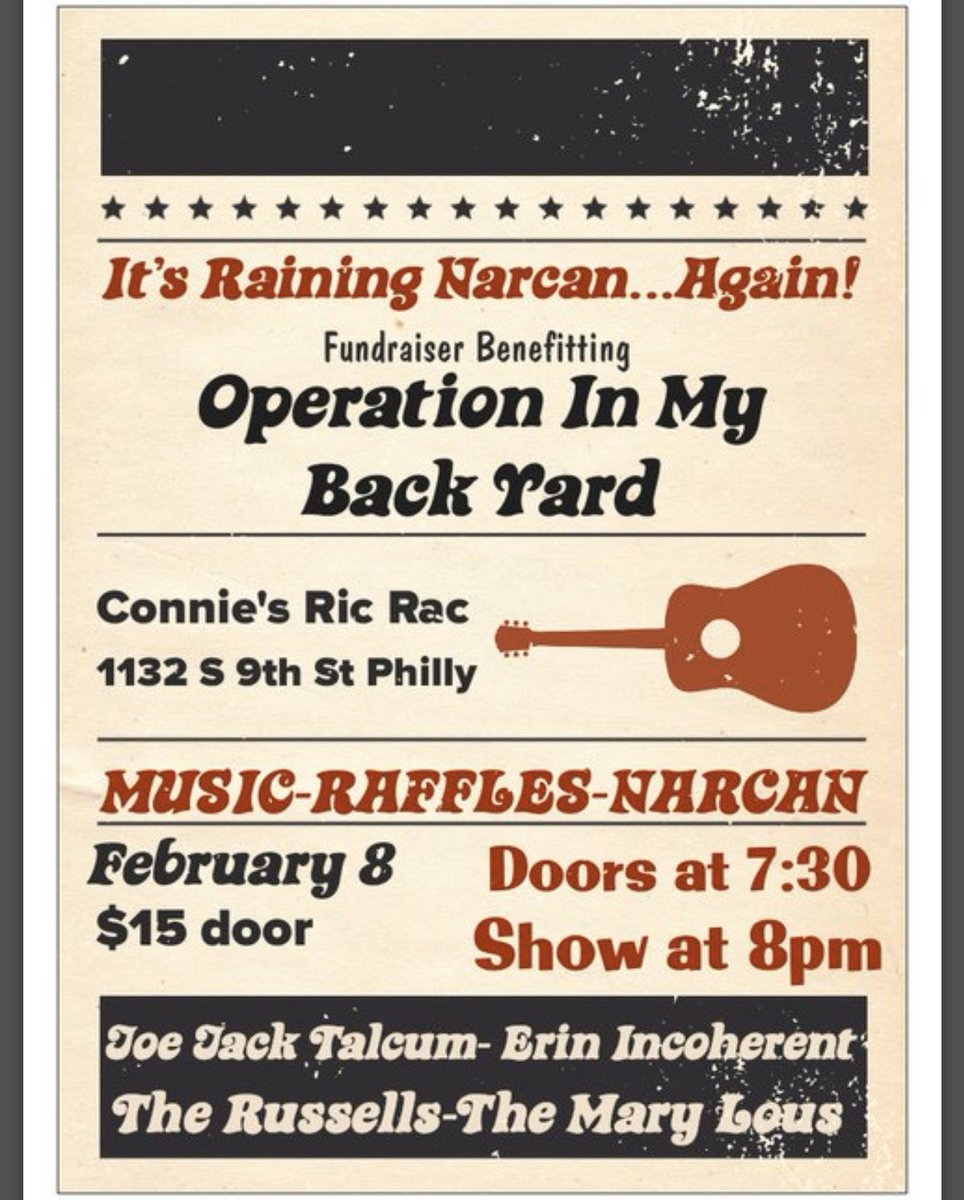 Operation In My Back Yard tweet media