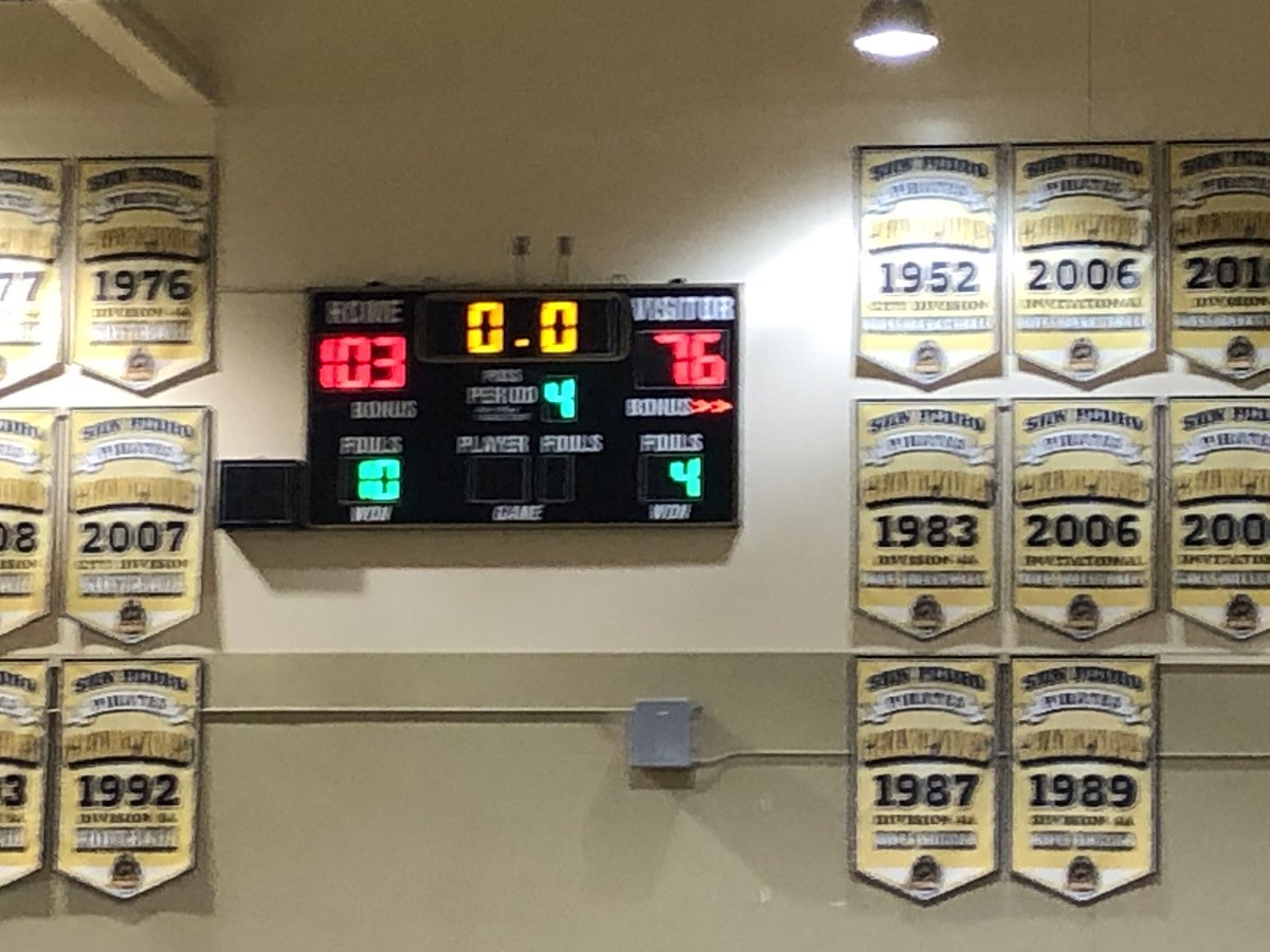 San Pedro Pirate Basketball (@sphs_piratebb) on Twitter photo Pirate Shootout Game 4: <a href="/VCHShoops/">Valley Christian Basketball</a> 103, Arleta 76. <a href="/breezepreps/">Breeze Varsity</a> <a href="/CIFSS/">CIF Southern Section</a> <a href="/CIFLACS/">CIF LA City Section</a> <a href="/JamaalStreet/">Jamaal Street</a> <a href="/SBLiveCA/">California High School On SI</a> Pirate Shootout Game 4: <a href="/VCHShoops/">Valley Christian Basketball</a> 103, Arleta 76. <a href="/breezepreps/">Breeze Varsity</a> <a href="/CIFSS/">CIF Southern Section</a> <a href="/CIFLACS/">CIF LA City Section</a> <a href="/JamaalStreet/">Jamaal Street</a> <a href="/SBLiveCA/">California High School On SI</a>