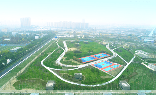 InZhejiang's tweet photo. #LifeinZhejiang On December 25, the Qiantang Ecological Park was officially opened, undertaken by the Hangzhou Municipal Water Group. The park is located near the Qige community of Xiasha Sub-district, Qiantang New District, Hangzhou. (via Zhejiang News) https://t.co/g8p63llJfU https://t.co/8BU3UWqKXd