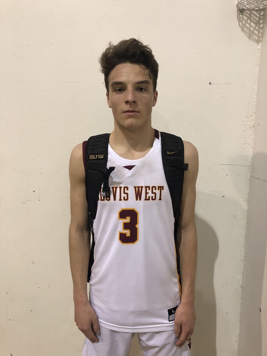 CHB 2021 G Cole Anderson (@Cole3Anderson) of @ClovisWestBask1 with 40 points in the opening round of the @MC_basketball Holiday Hoop Classic against a very good Sonora High School team. Cole’s performance included 8 three pointers! #chb #letswork #proveit