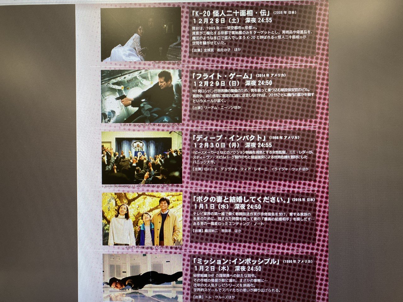 تويتر 福島テレビ 福テレ 公式 على تويتر 年末年始に放送する深夜の映画 このラインナップを決めるのも我々のお仕事です この作品なら観てもらえるかな 自分が過去に観て面白かったな とか 色々考えた結果 今回は5作品 気になった作品 ぜひ