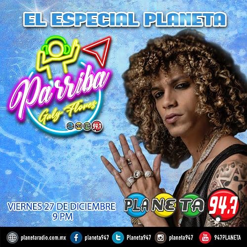 Planeta_GDL's tweet image. El último  ESPECIAL PLANETA PARRIBA  de esta década le pertenece  a @JONZMENPR y solo está en La Estación Más Completa....
 #PARRIBA947 una entrevista exclusiva para #Planeta947 realizada en San Juan Puerto Rico con nuestra querida @galyflores