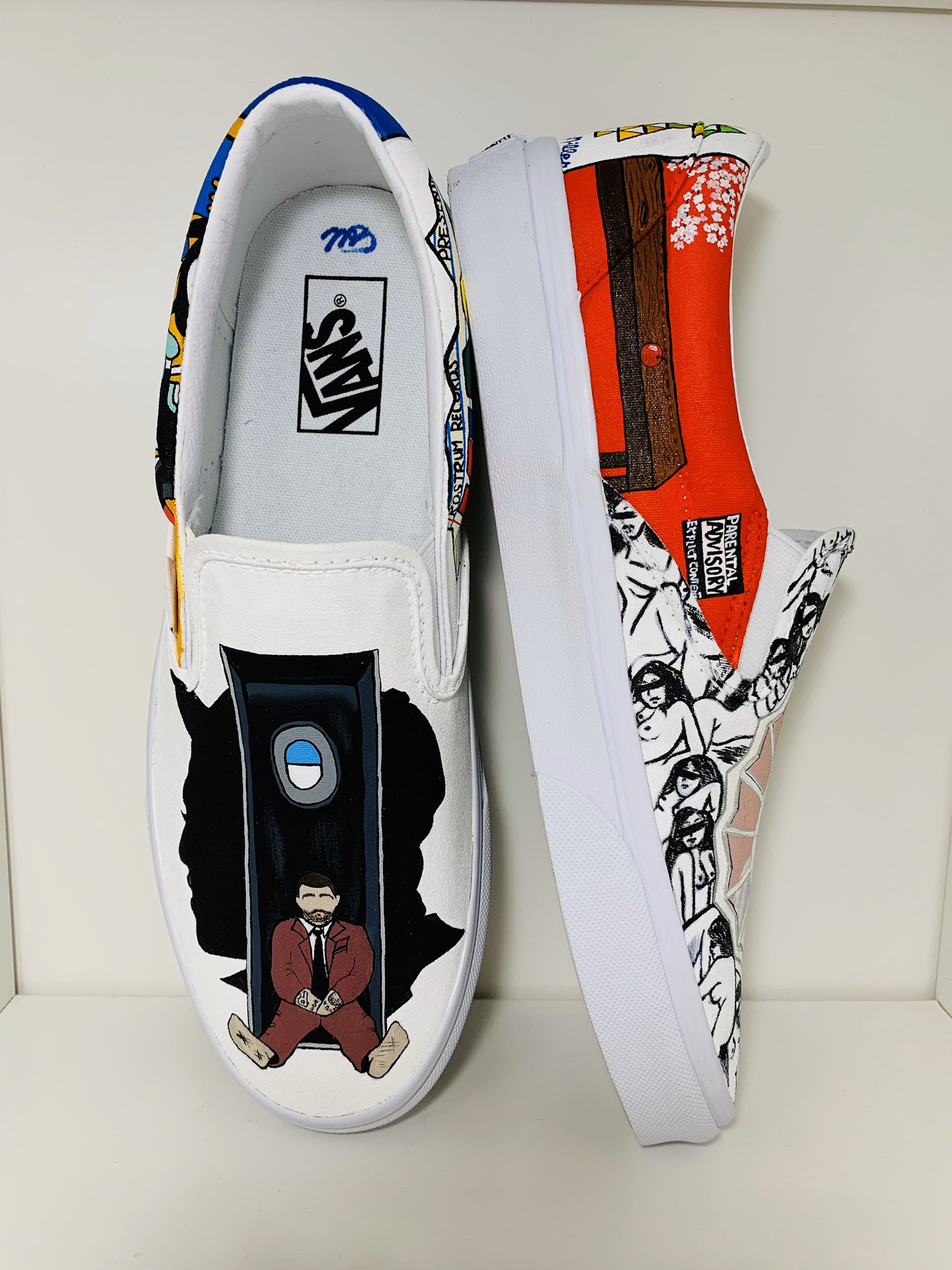 Mac miller shop custom vans