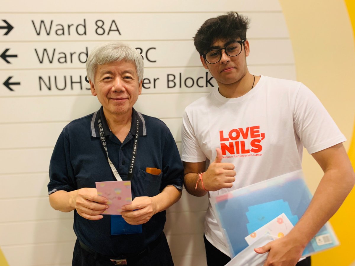 Love1Nils's tweet photo. Sending it forward: Our Pen Pal students bring more cheer not only to patients, but to parents, doctors and nurses to NUH inpatient ward. 

Looking for ways for you to get involved? Check out https://t.co/kAiSQDC375.

#lovenils #childcancer #kidswithcancer #singapore https://t.co/F6hJ3E6eMn