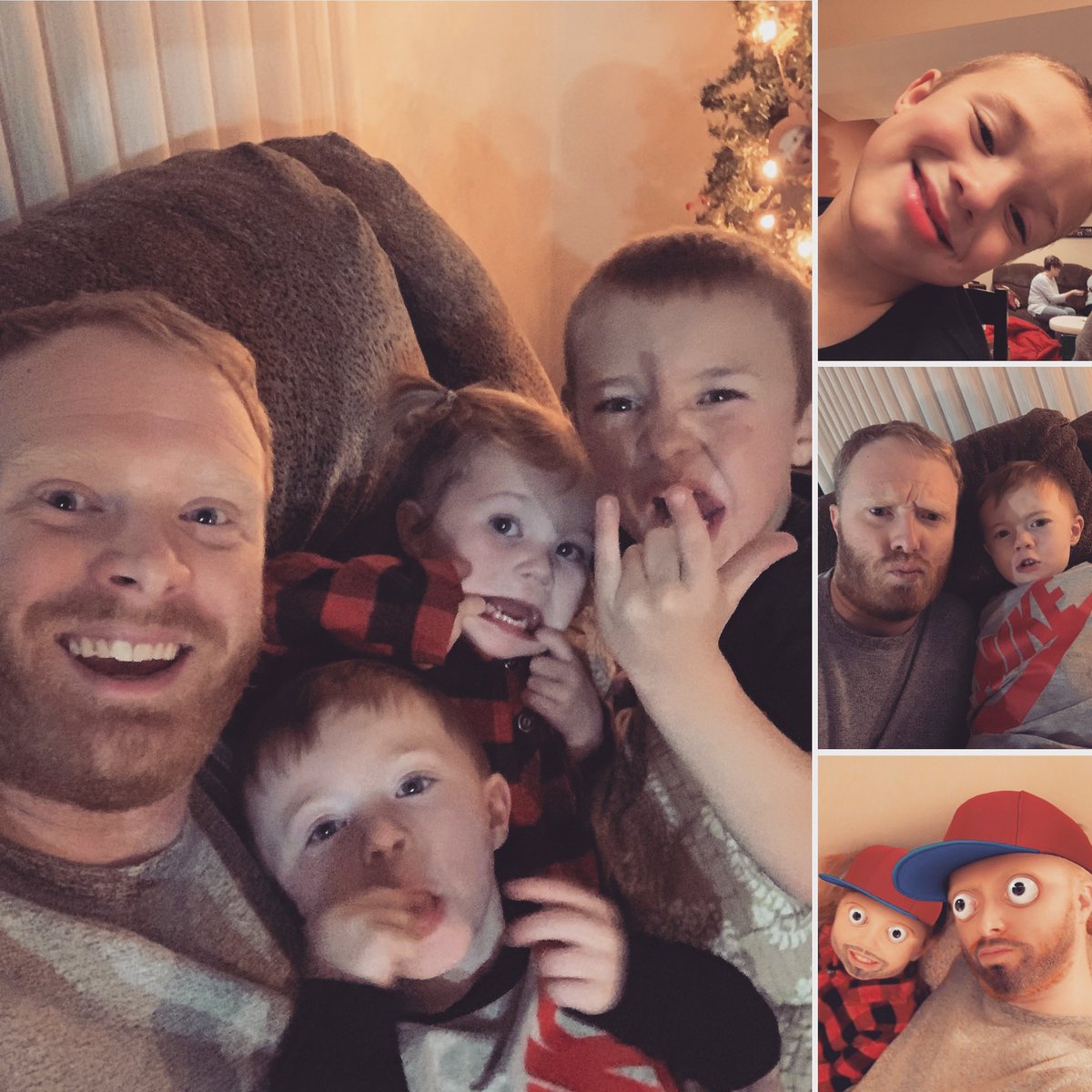 wesjensen86's tweet photo. These three! ❤️ #unclewes #funcleguncle #christmas https://t.co/ENO83IcwdV